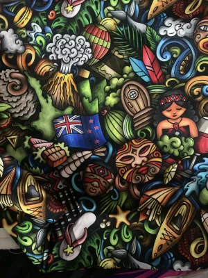 NZ Doodle - Woven