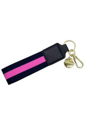 ODIE KEYRING | PINK NAVY