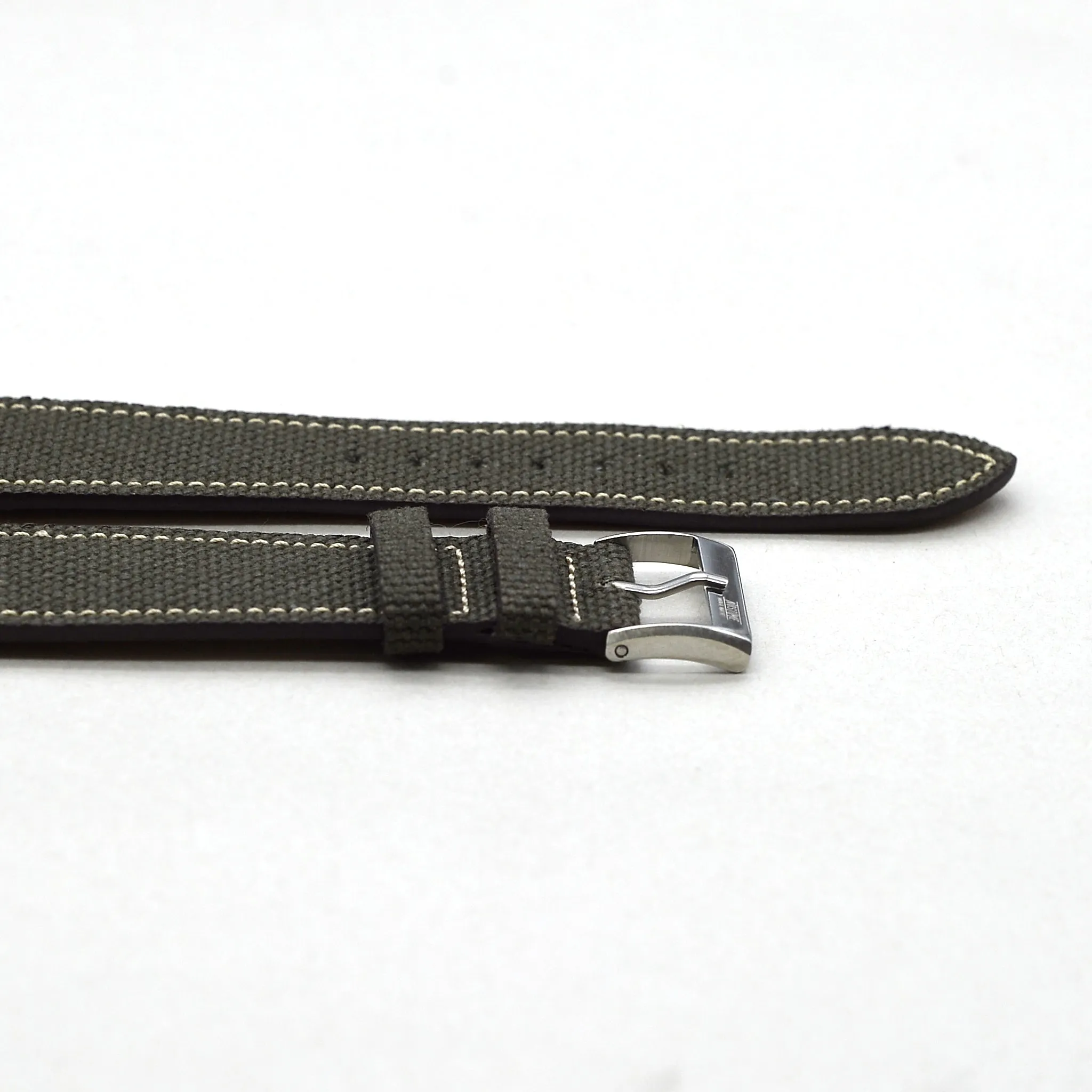 OG-107 OLIVE GREEN HANPU CANVAS STANDARD STRAP