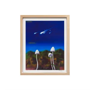 Omar Velazquez, Lil Space Junk (Basurita Espacial), 2022; Hand-Embellished, Signed, and Numbered Limited Edition Print