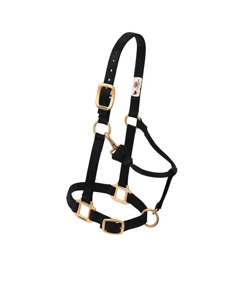 ORIGINAL ADJUSTABLE CHIN & THROAT SNAP HALTER