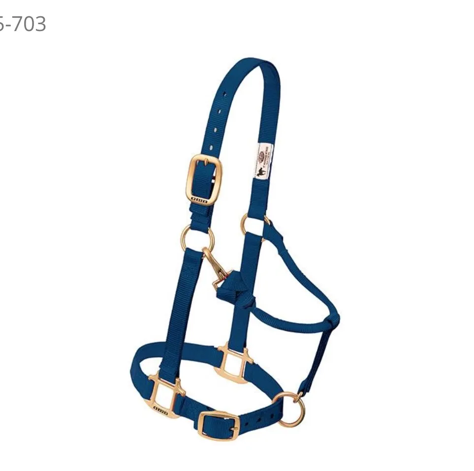 ORIGINAL ADJUSTABLE CHIN & THROAT SNAP HALTER