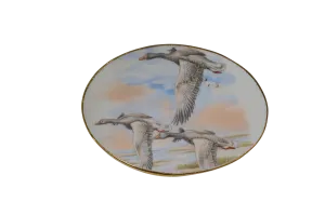 Oval Trio of Birds Belt Buckle