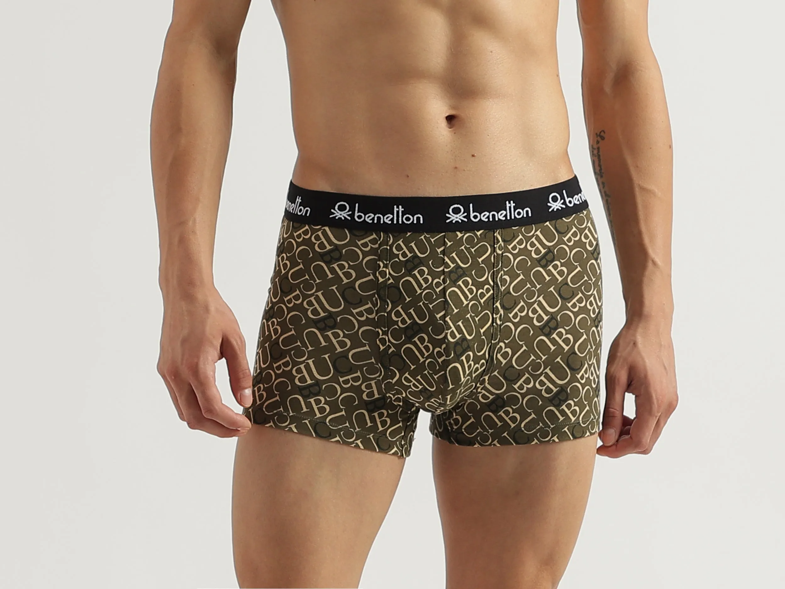 Pack of 2 Typographic Print Low Rise Boxer Briefs