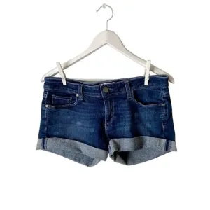 Paige Polka Dot Jean Shorts Size 27