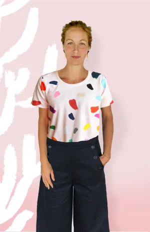 Paint 100% Organic Jersey Cotton T'shirt