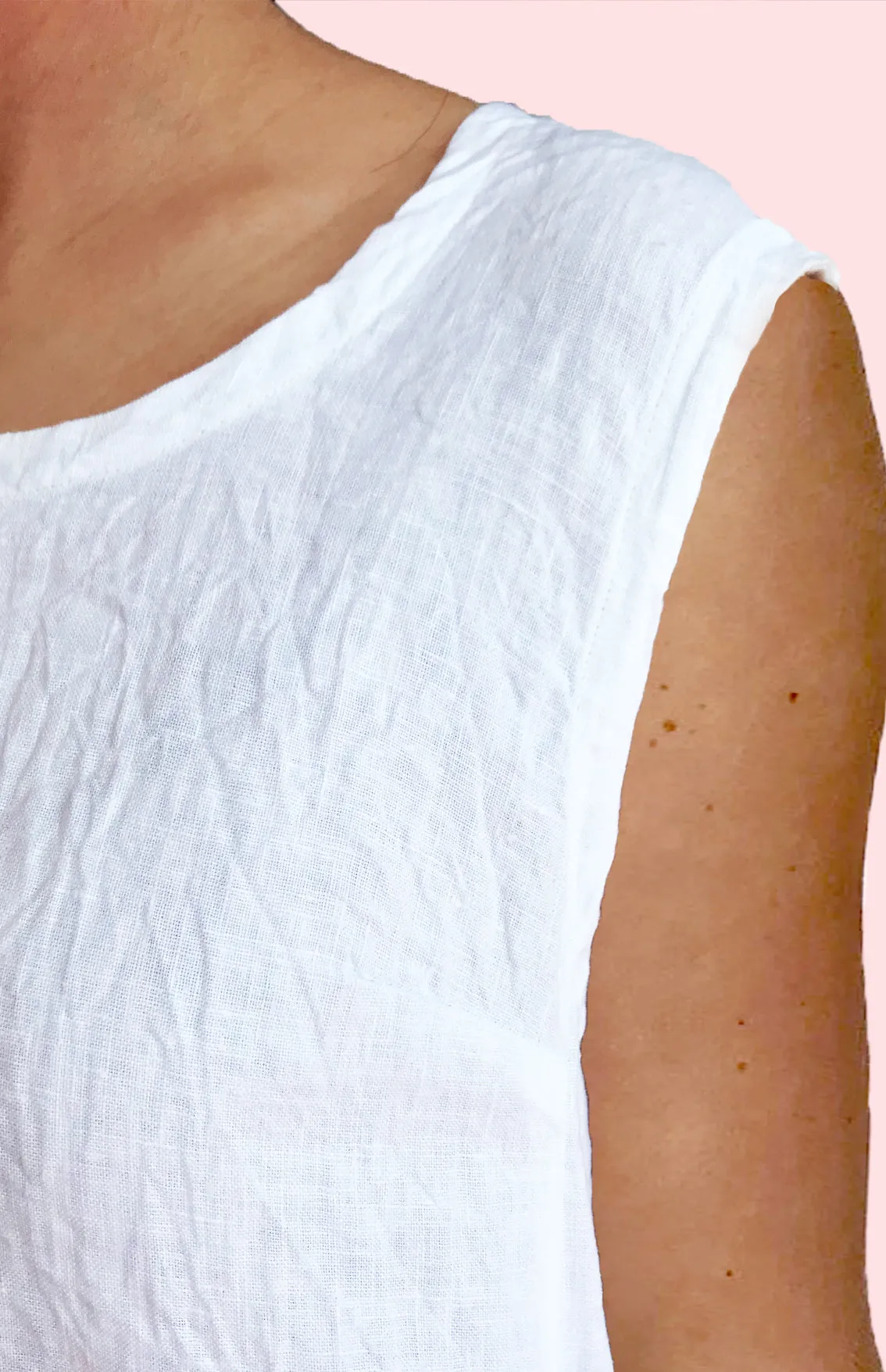 Paint Splat 100% Linen Dress