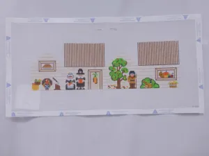 Painted Pony Designs PP-232AA Thanksgiving Cabin
