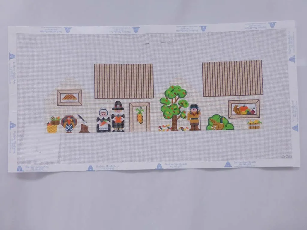 Painted Pony Designs PP-232AA Thanksgiving Cabin