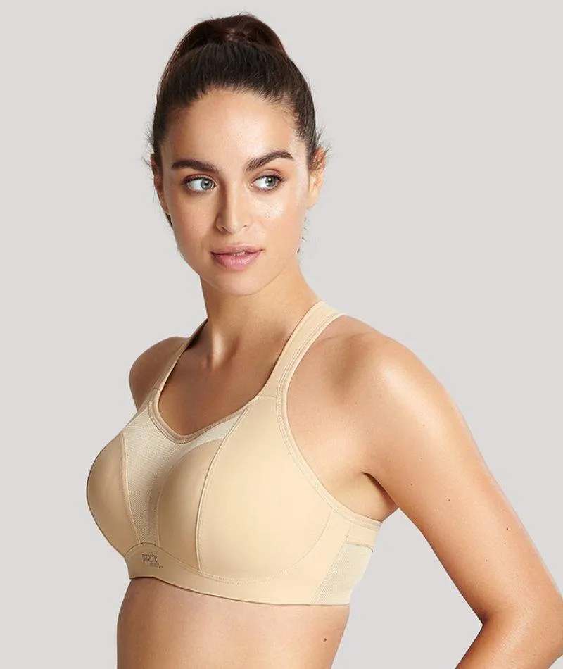 Panache Sport Boundless Wire-free Sports Bra - Latte