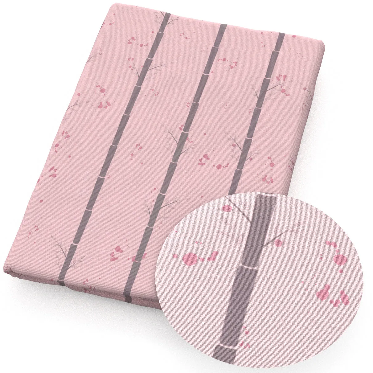 panda theme printed fabric