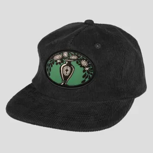 Pass-Port Vase 5 Panel Cord Cap -  Black
