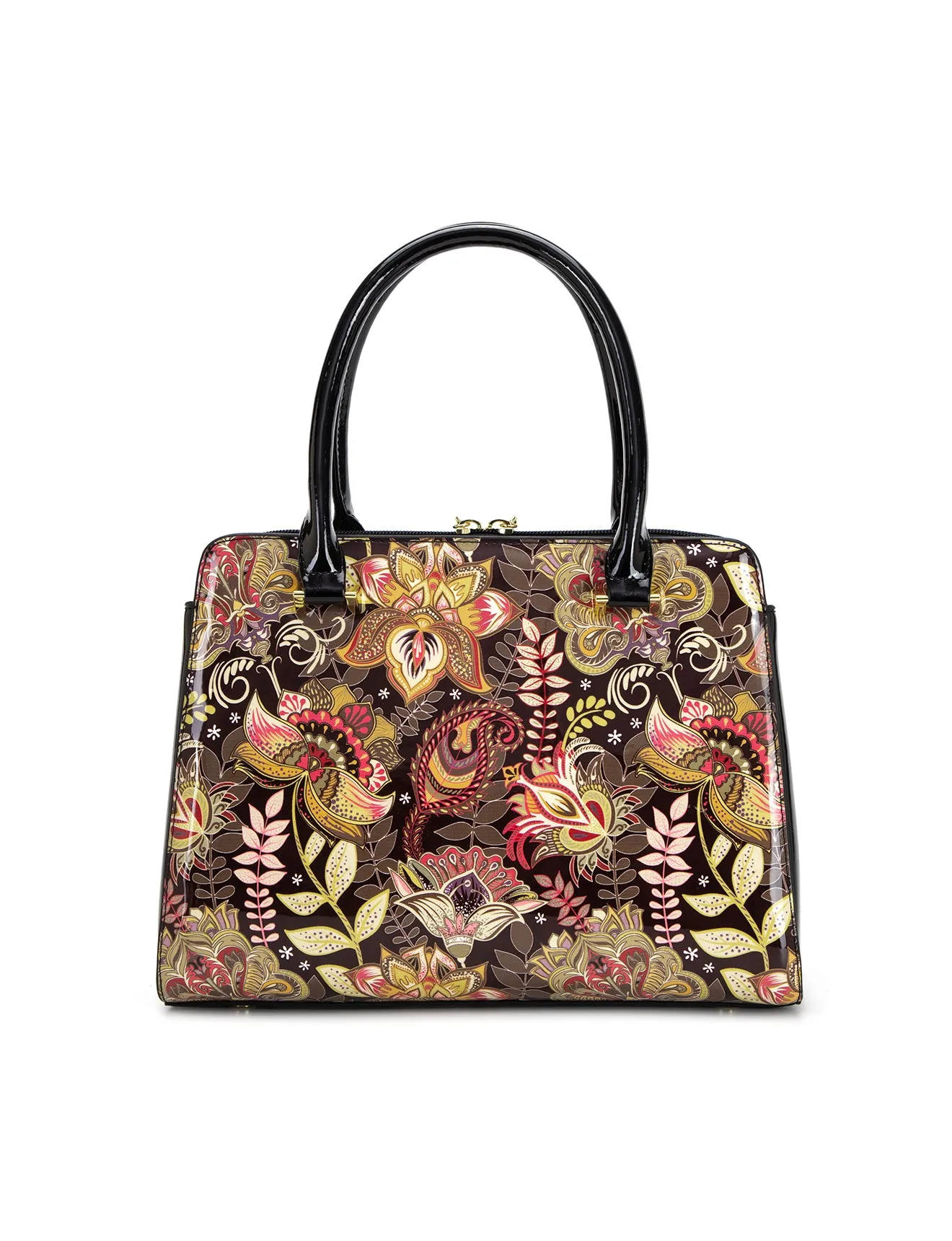 PAVANI GRIP HANDLE LEATHER BAG- SF36-0343- NEW IN