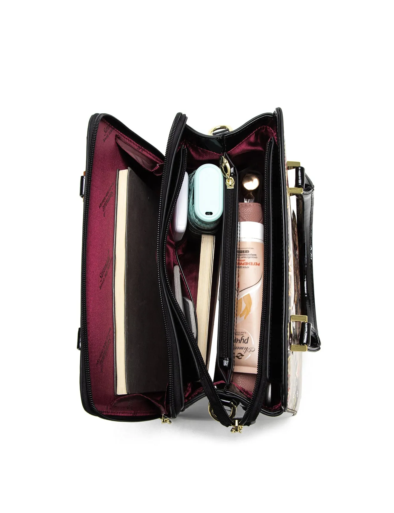 PAVANI GRIP HANDLE LEATHER BAG- SF36-0343- NEW IN