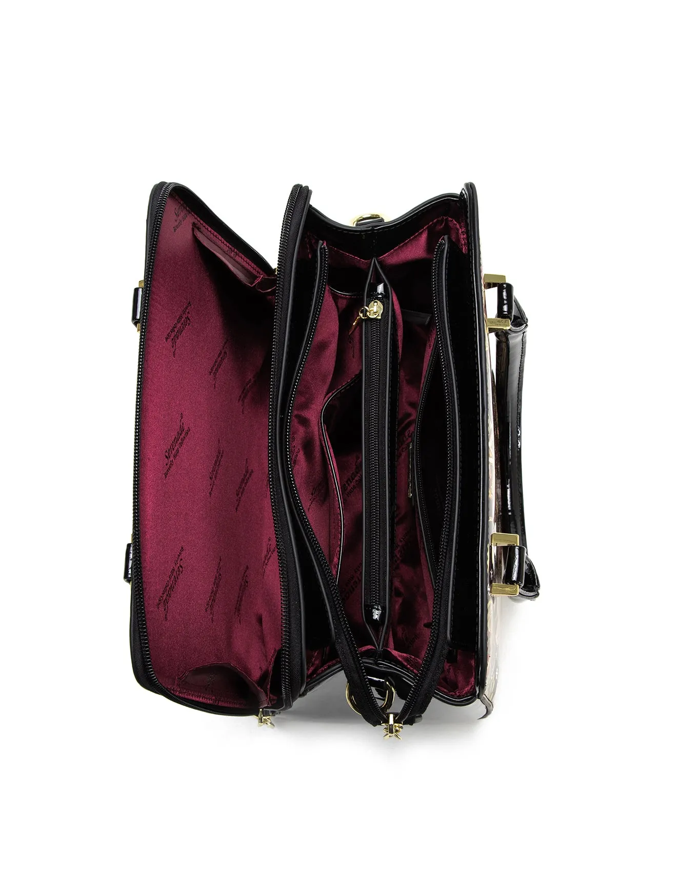 PAVANI GRIP HANDLE LEATHER BAG- SF36-0343- NEW IN