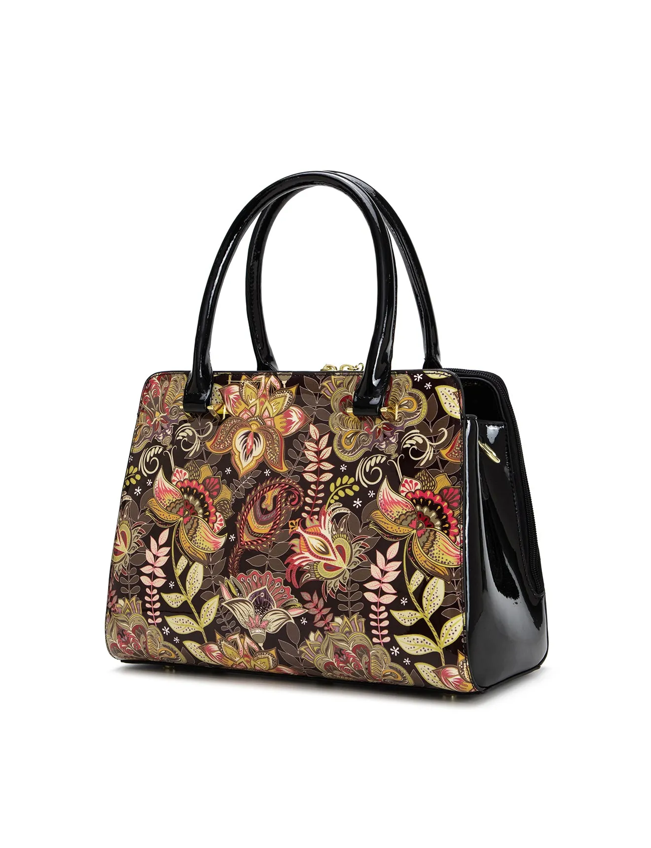 PAVANI GRIP HANDLE LEATHER BAG- SF36-0343- NEW IN