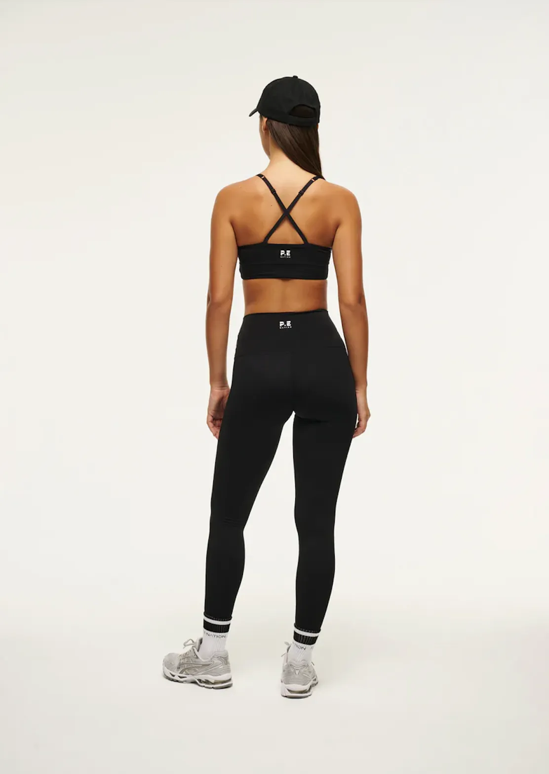 P.E NATION Overland 2 Sports Bra - Black