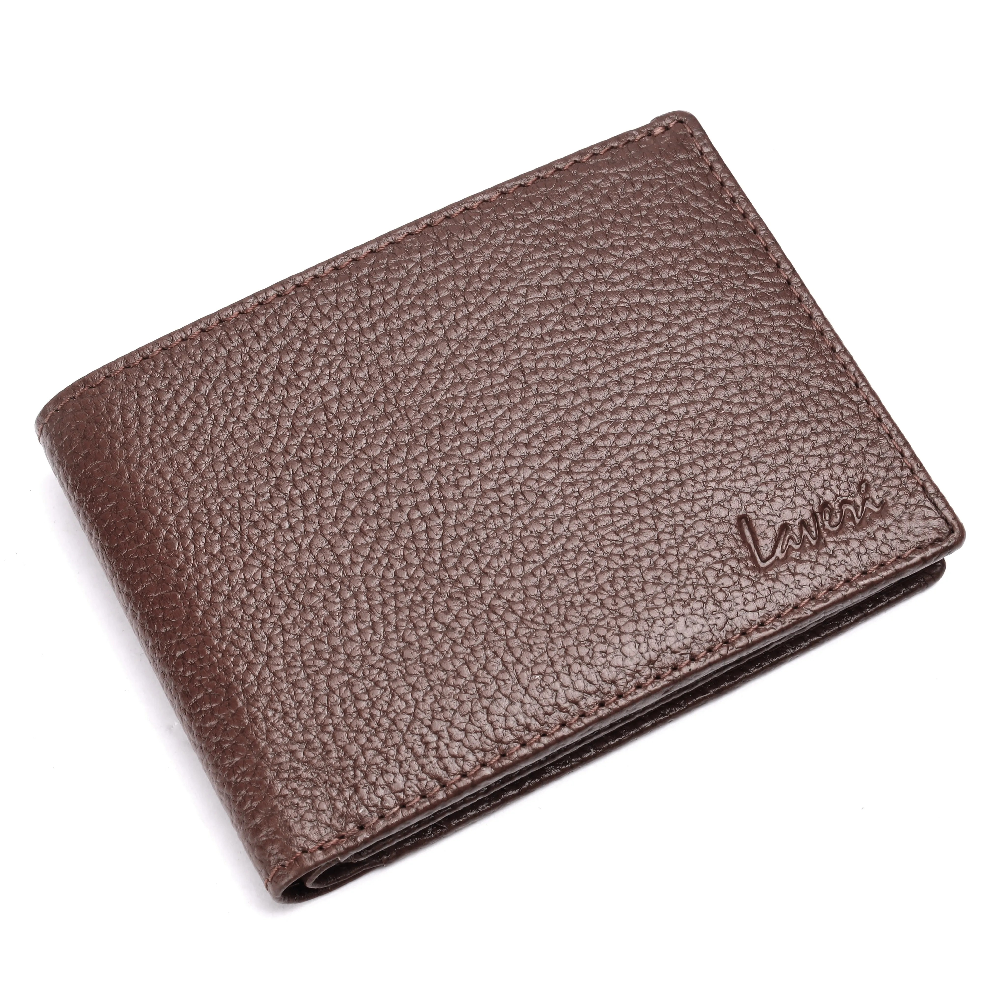 Pebble Texture 12 Card Billfold Wallet #1020B