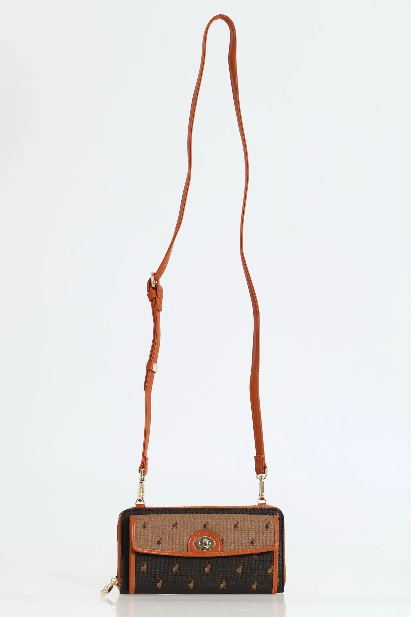 Peninsula Phone Sling Bag - Tan