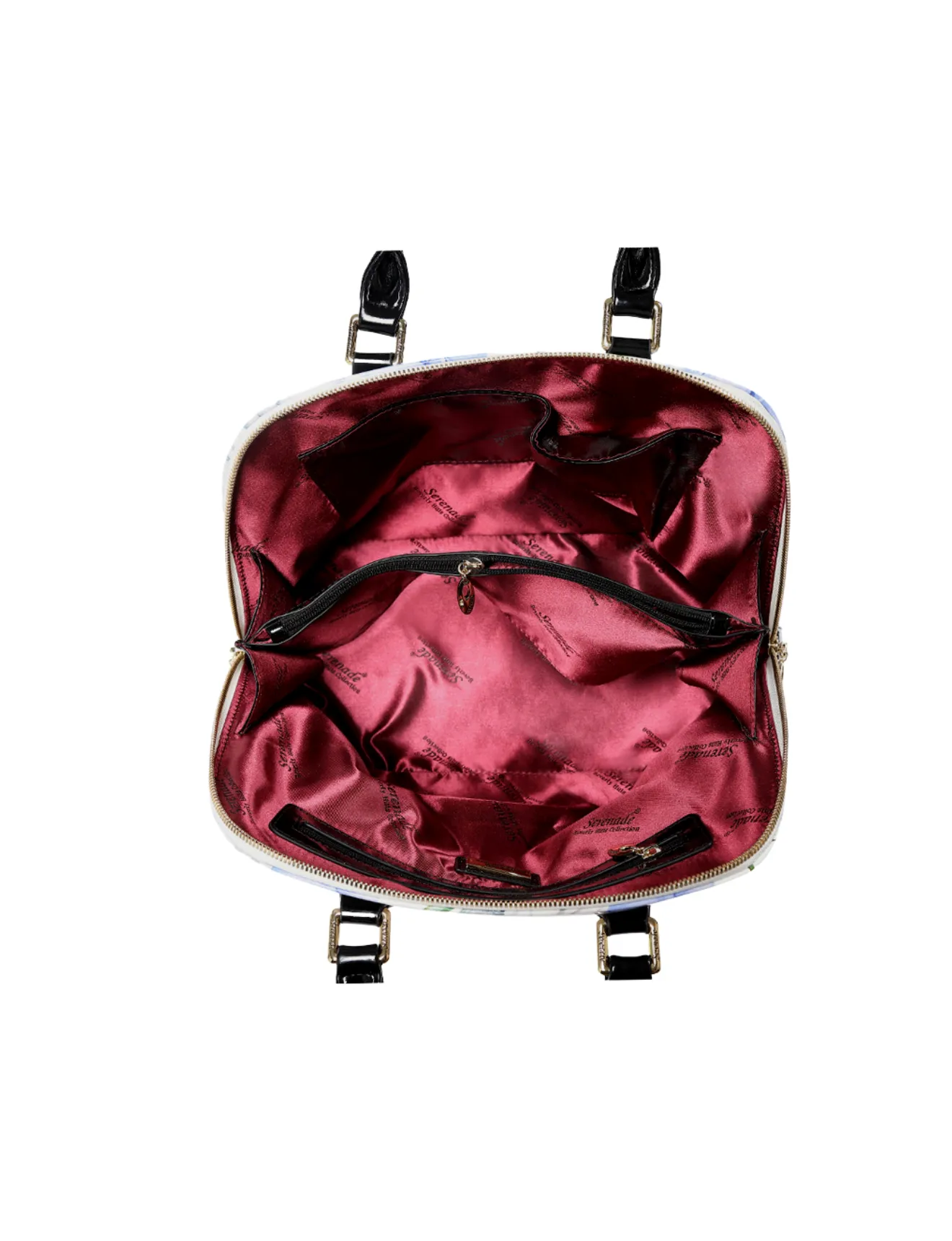 PEONY PATENT LEATHER DOME BAG- SN52-6801- SALE