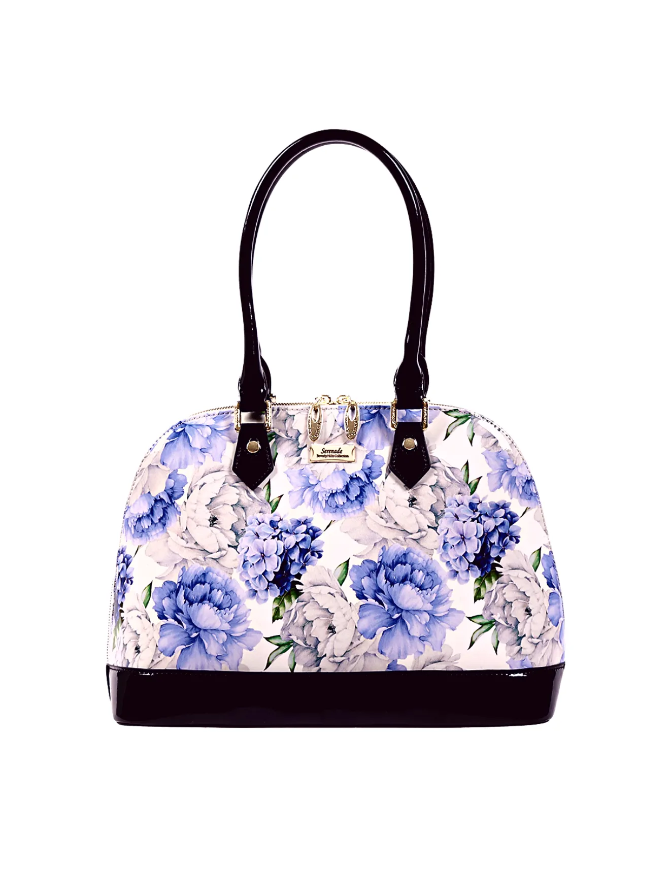 PEONY PATENT LEATHER DOME BAG- SN52-6801- SALE