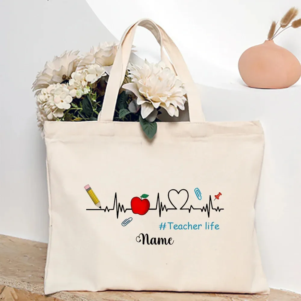 Personalized Canvas Shoulder Bags