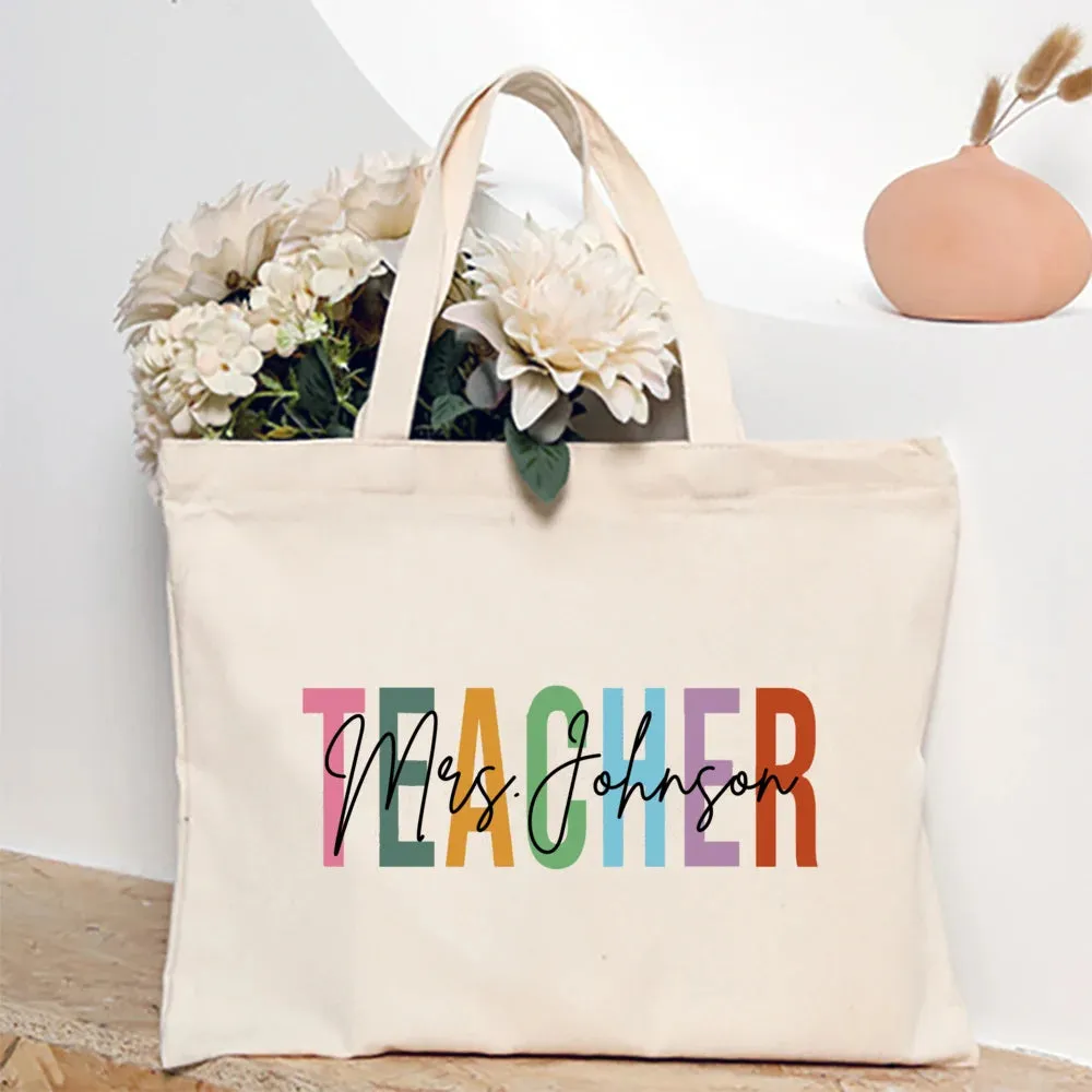 Personalized Canvas Shoulder Bags