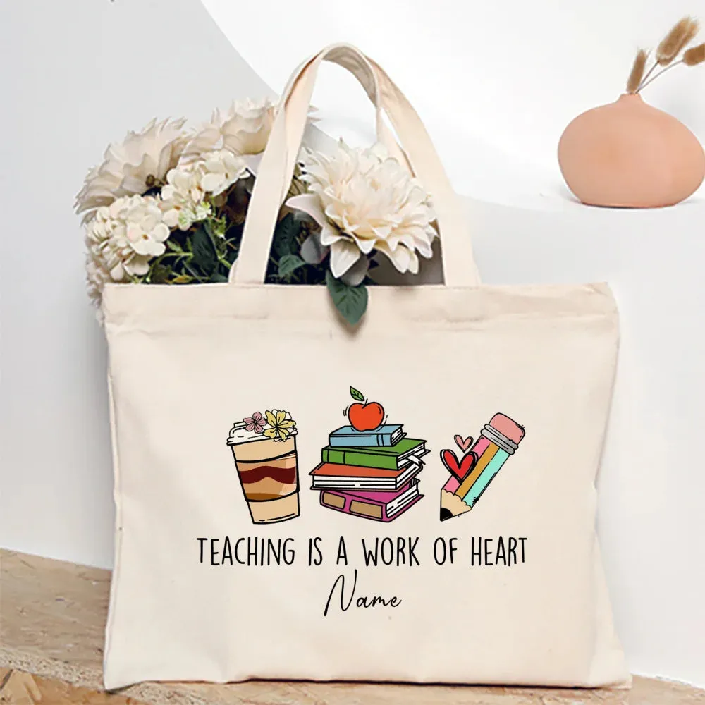 Personalized Canvas Shoulder Bags