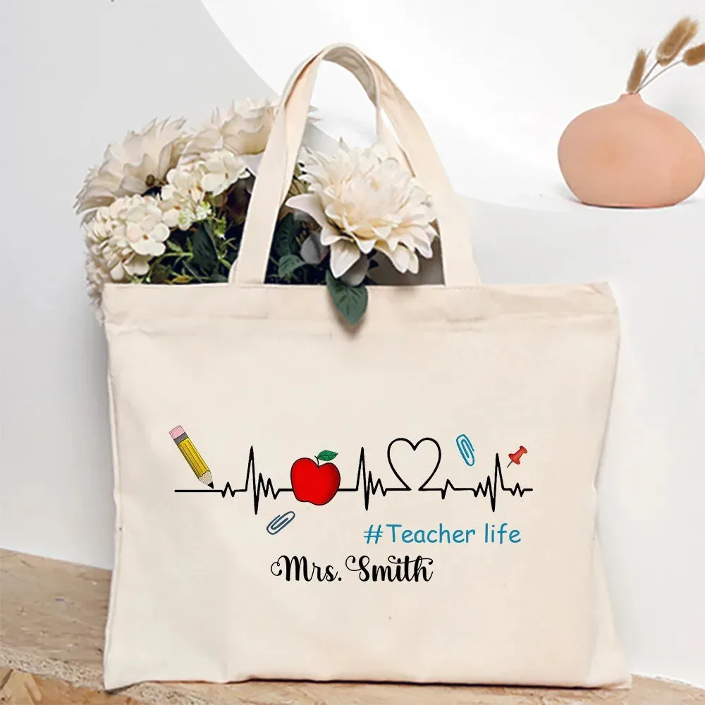Personalized Canvas Shoulder Bags