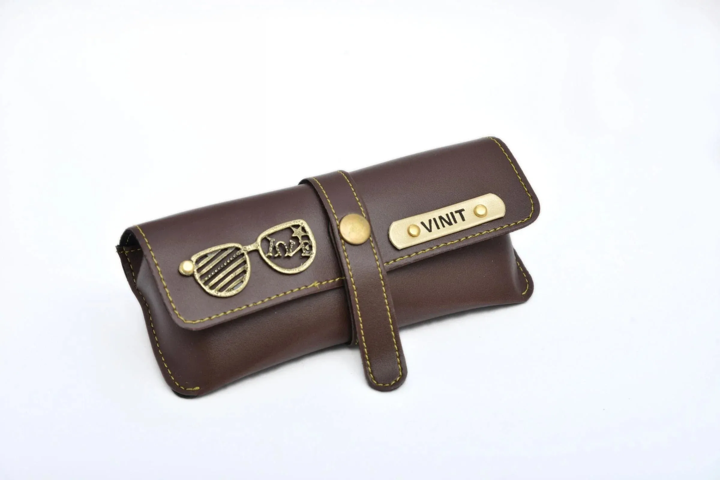 Personalized Frequent Traveller Combo (3 pcs) - Brown