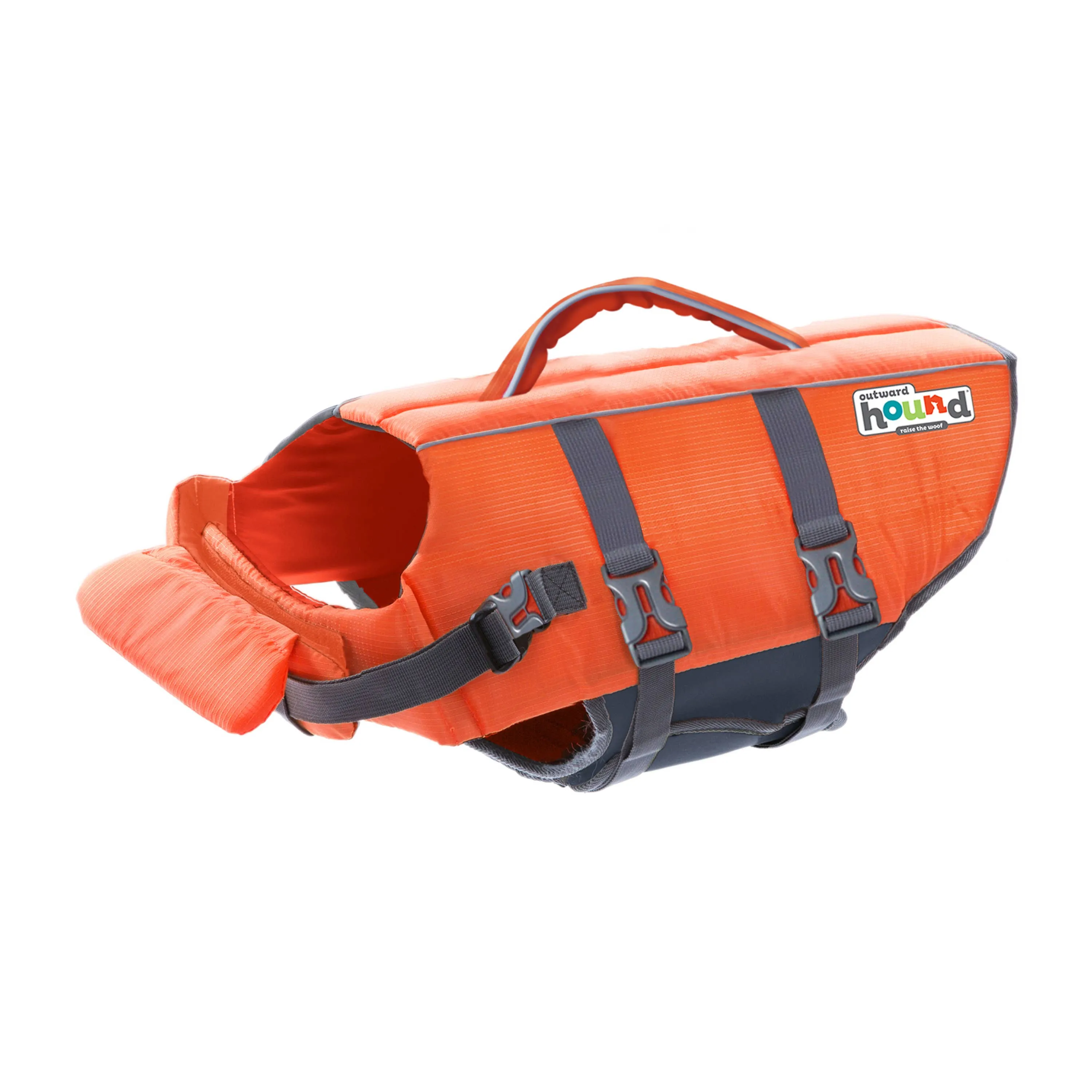Pet Palette Distribution - Outward Hound Granby Splash Orange Dog Life Jacket, Small
