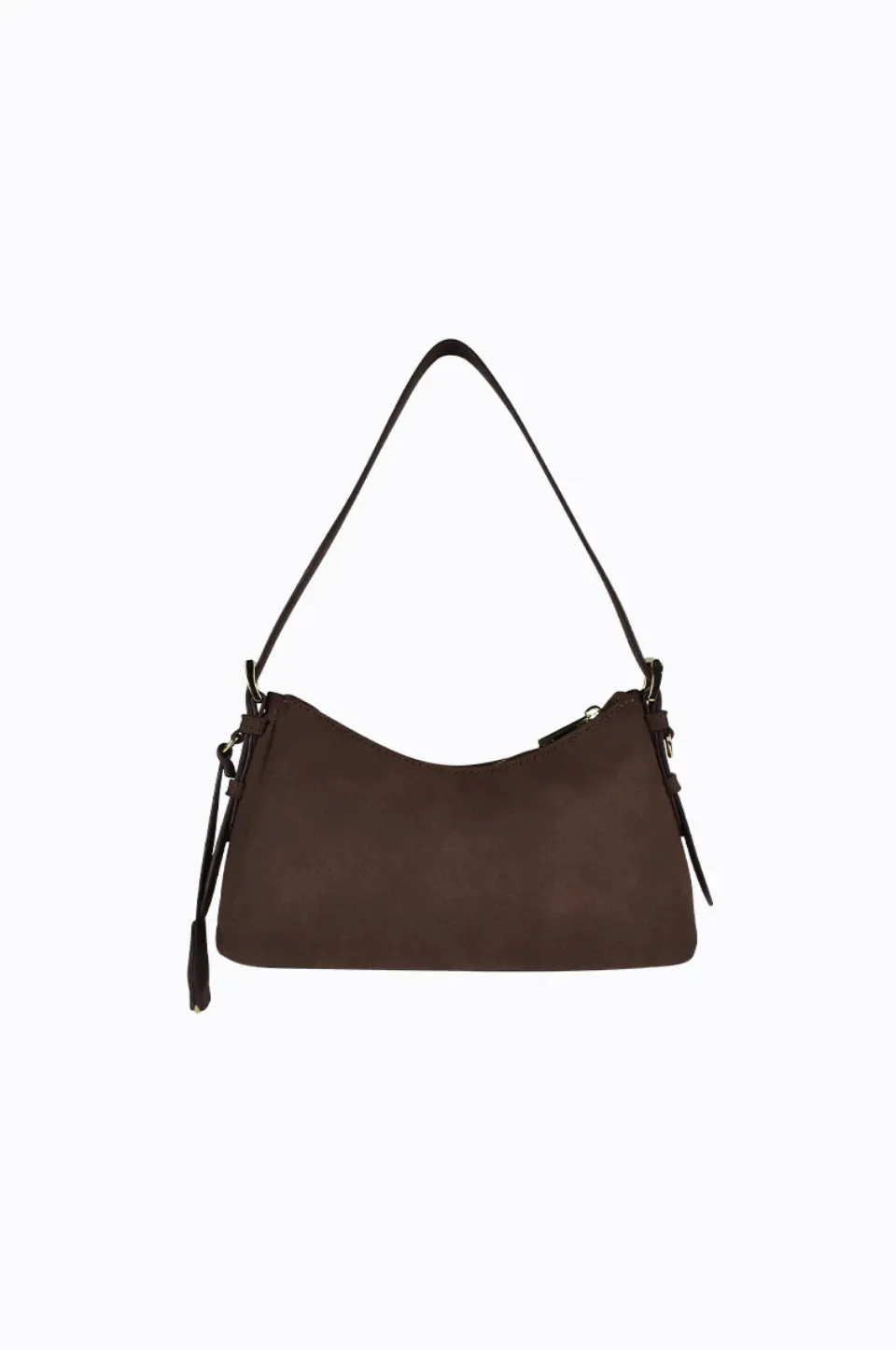PETA   JAIN BRODY SHOULDER BAG - CHOC CRINKLE/GOLD