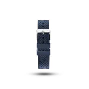 Pin Buckle - Blue Silicone