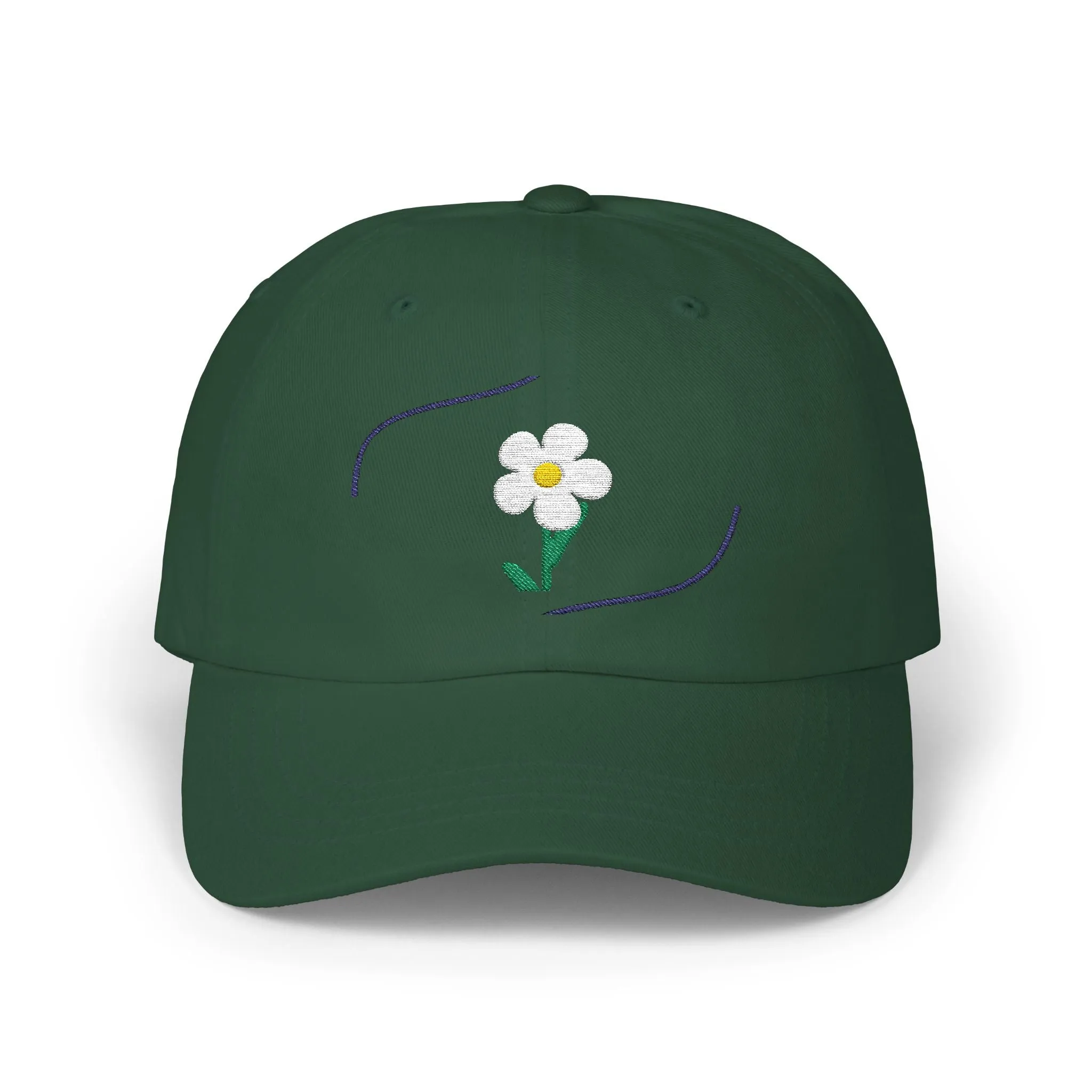 Pink Flower Classic Cap-CJ8