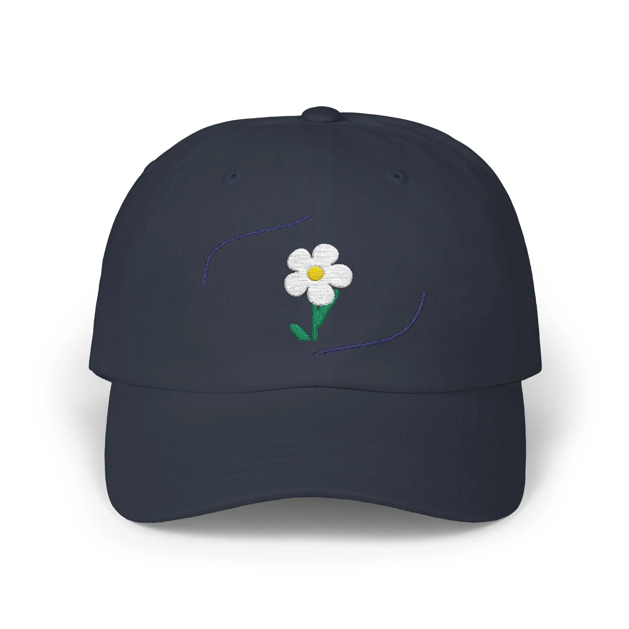 Pink Flower Classic Cap-CJ8