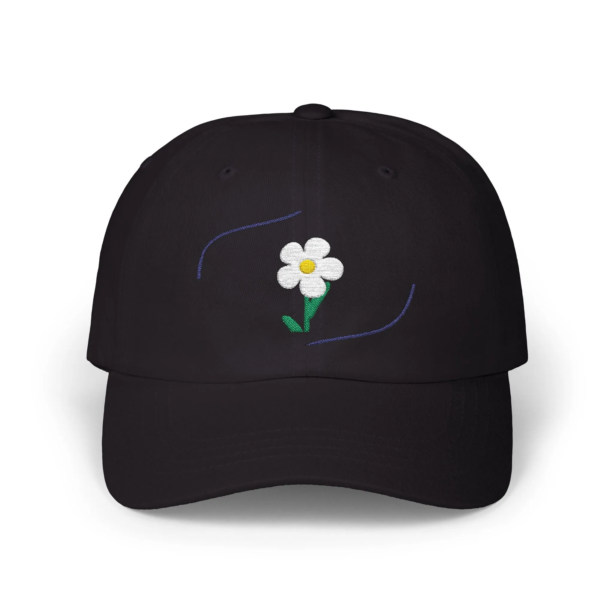 Pink Flower Classic Cap-CJ8