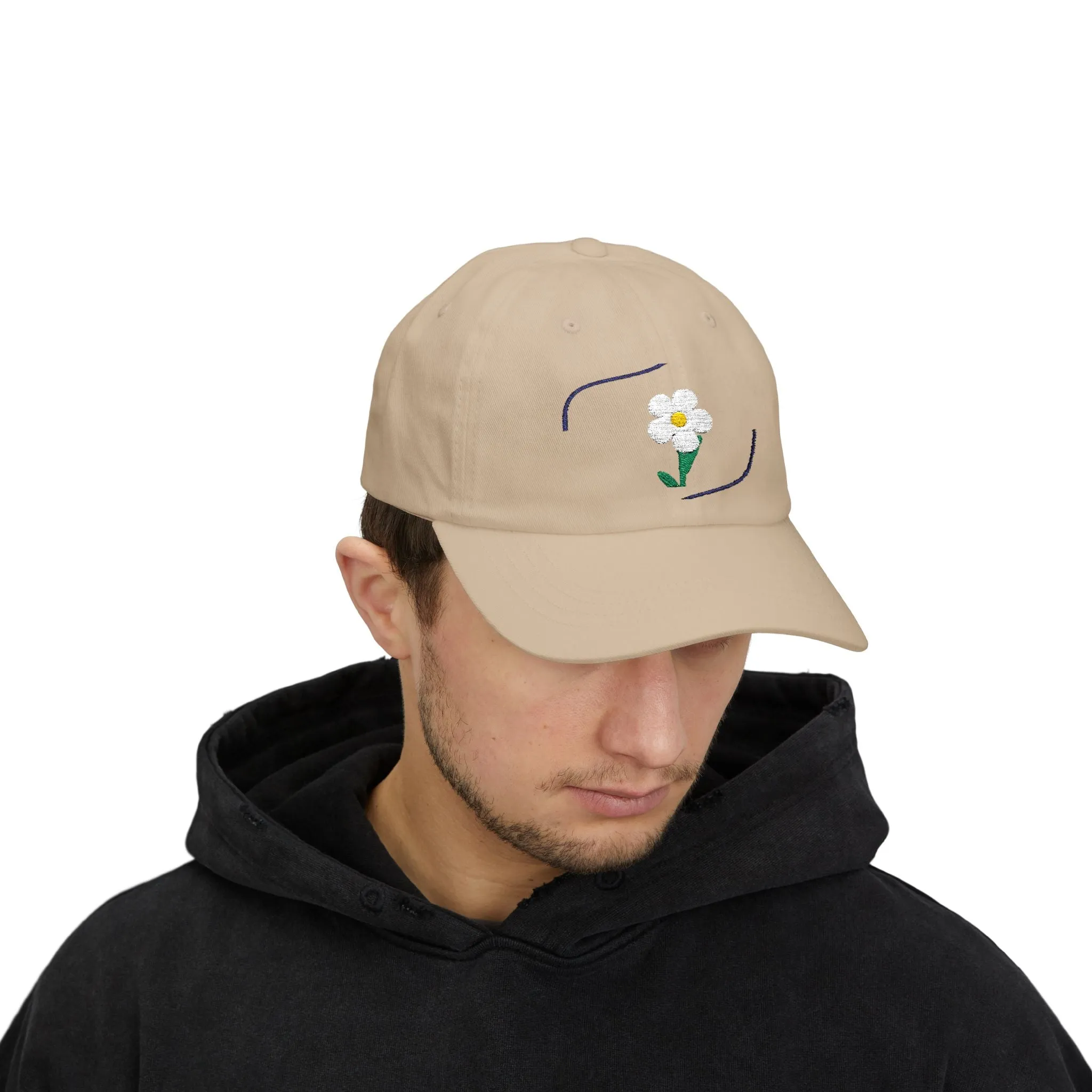 Pink Flower Classic Cap-CJ8
