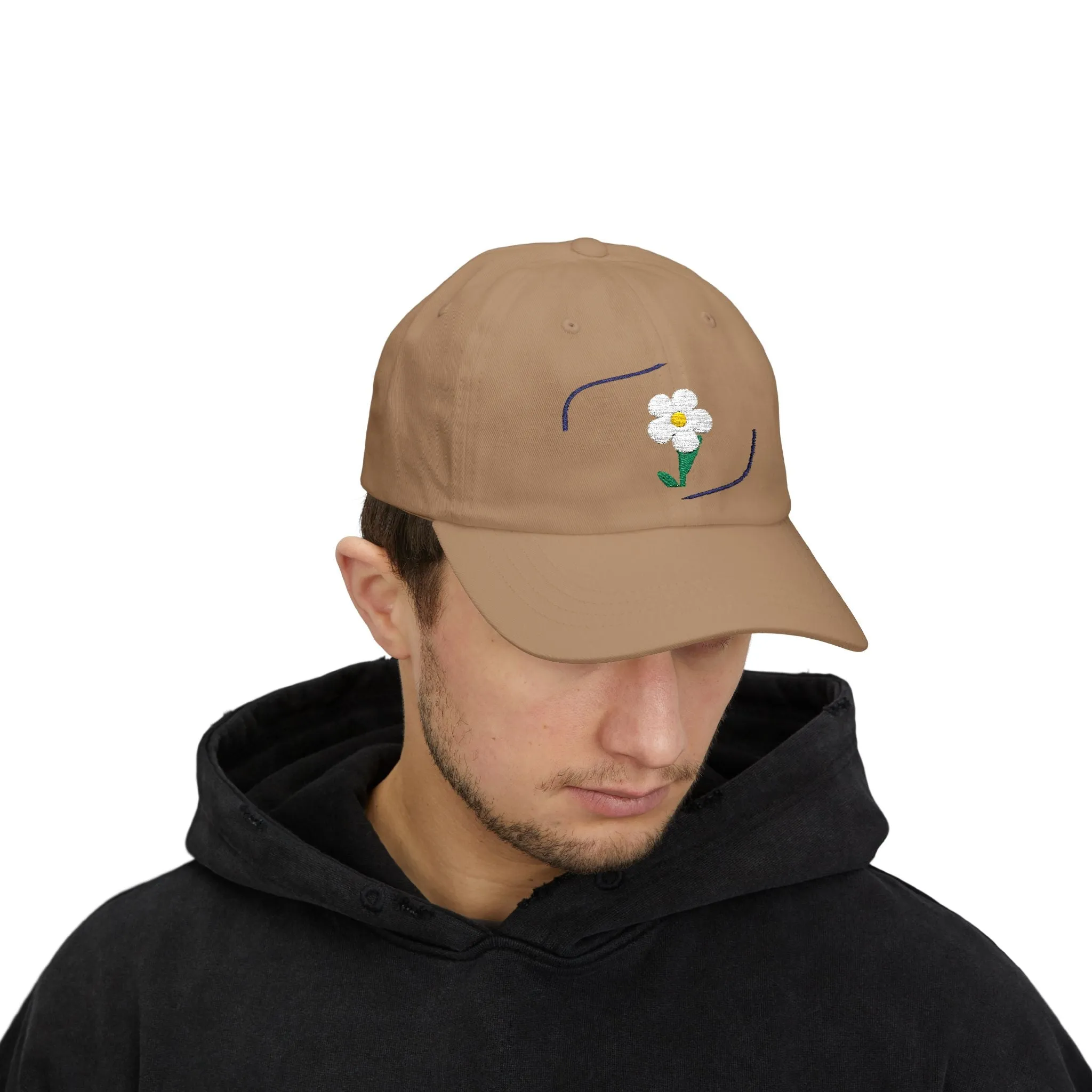 Pink Flower Classic Cap-CJ8