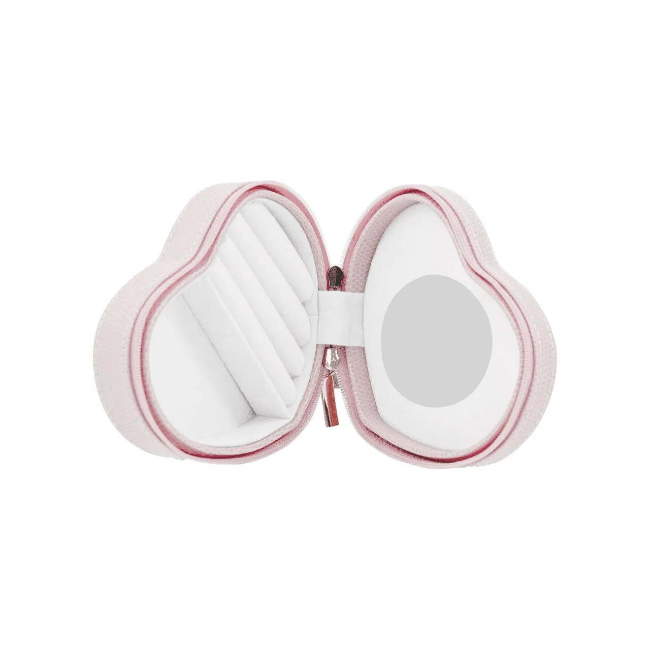 Pink Lizard Heart Shaped Jewelry Box