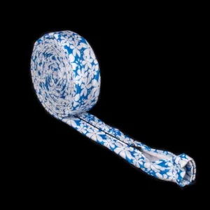 Plastiflex 35' Hose Sock Blue Blossom Zippered