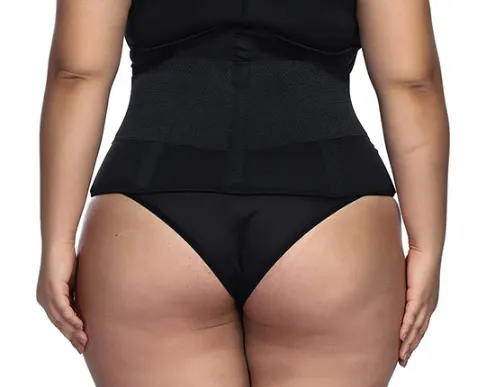 Plus Size Waist Trainer - Sweat Belt for Weight Loss!