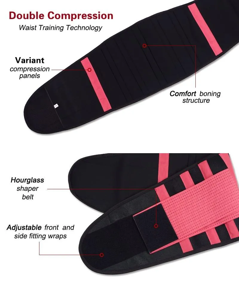 Plus Size Waist Trainer - Sweat Belt for Weight Loss!