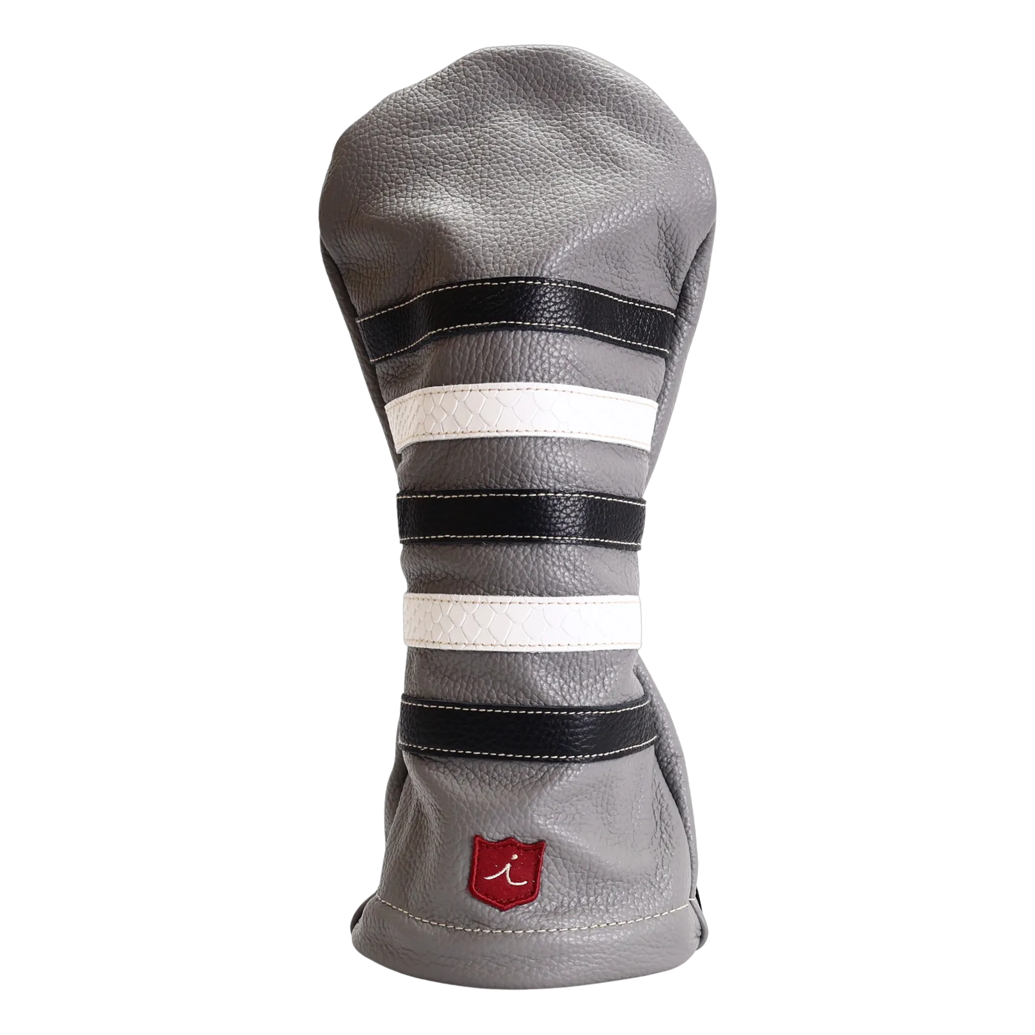 Polo Headcover: Granite Grey   Black & White