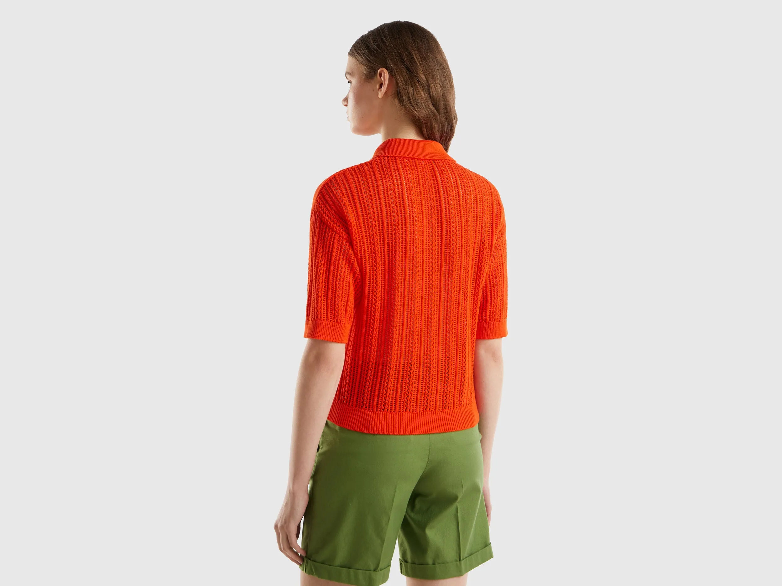 Polo Neck Solid T-shirt