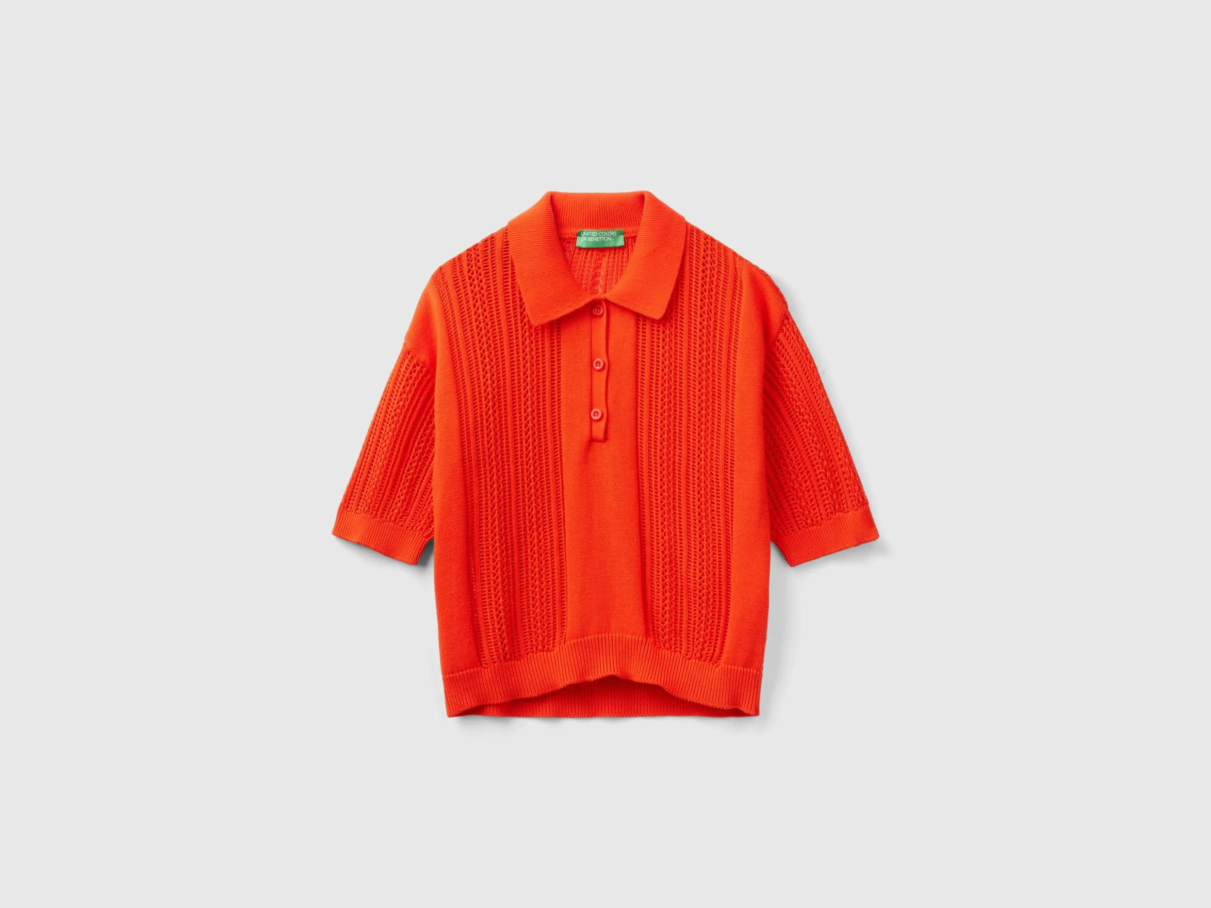 Polo Neck Solid T-shirt