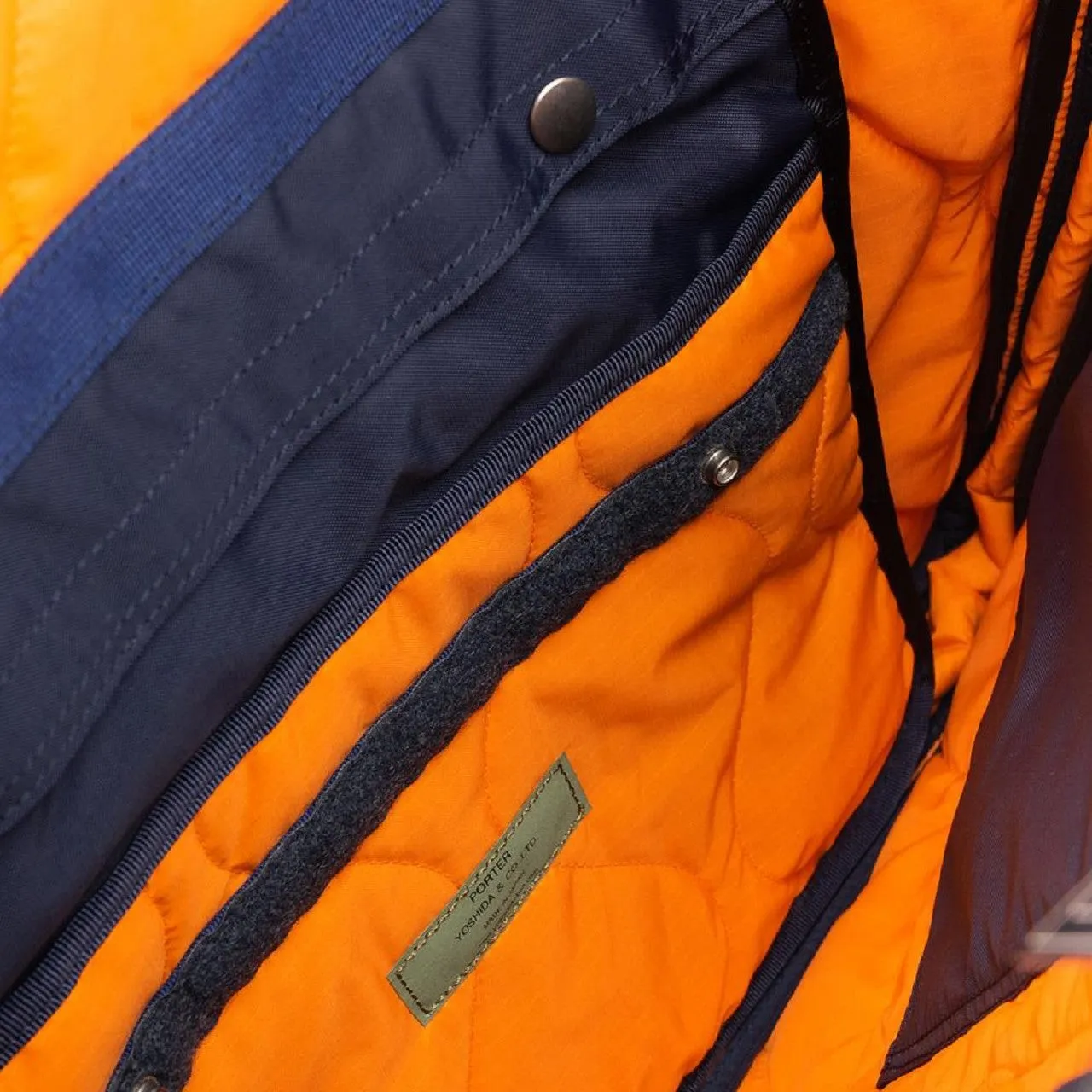 porter by yoshida force series 2way helmet bag (navy)