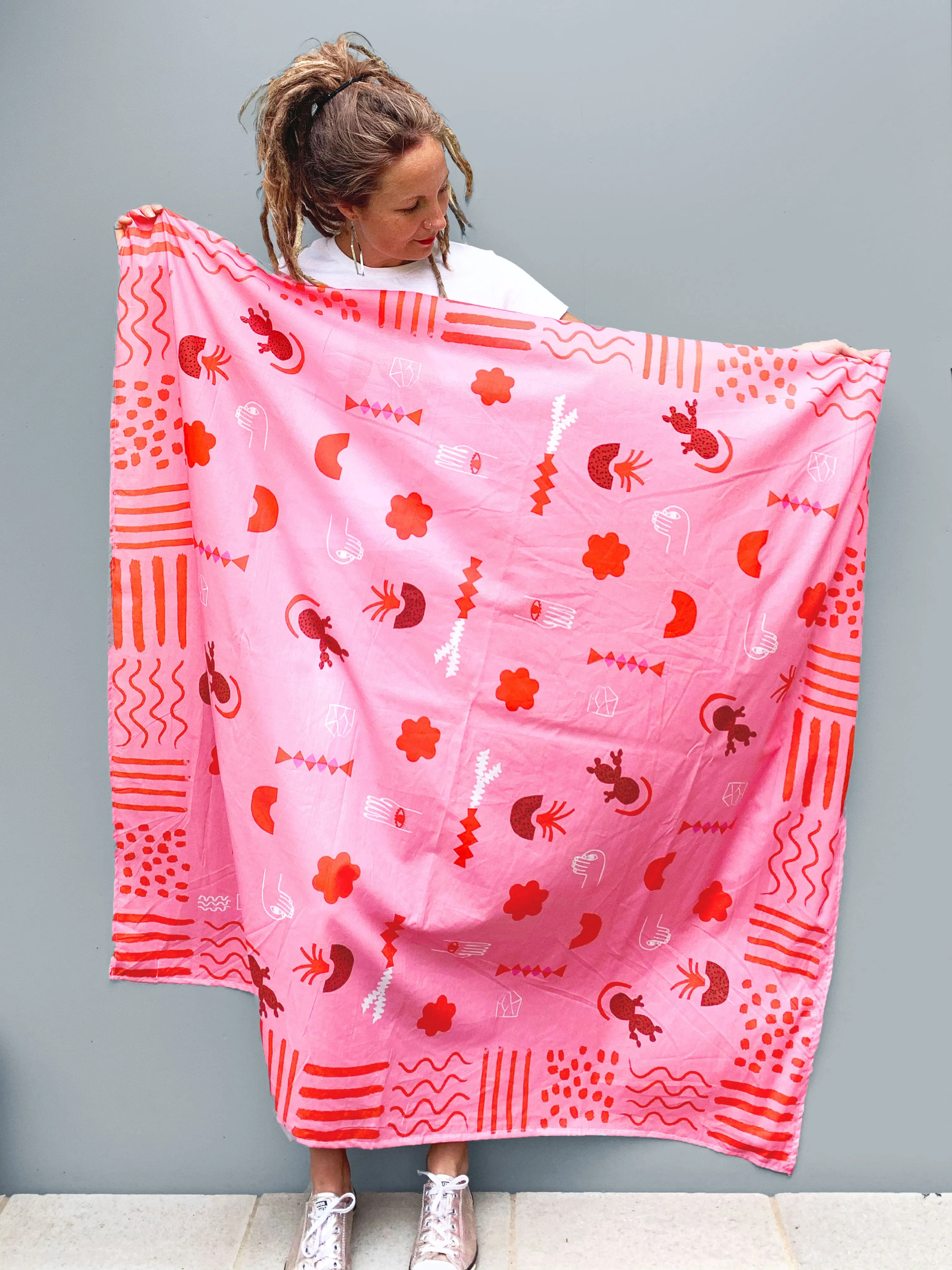 Potting Doops 100% cotton scarf