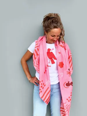 Potting Doops 100% cotton scarf