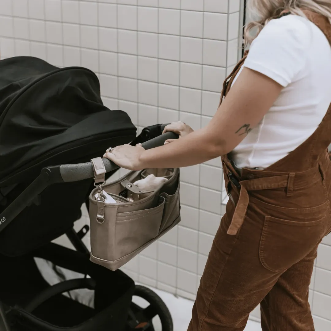 Pram Caddy Taupe