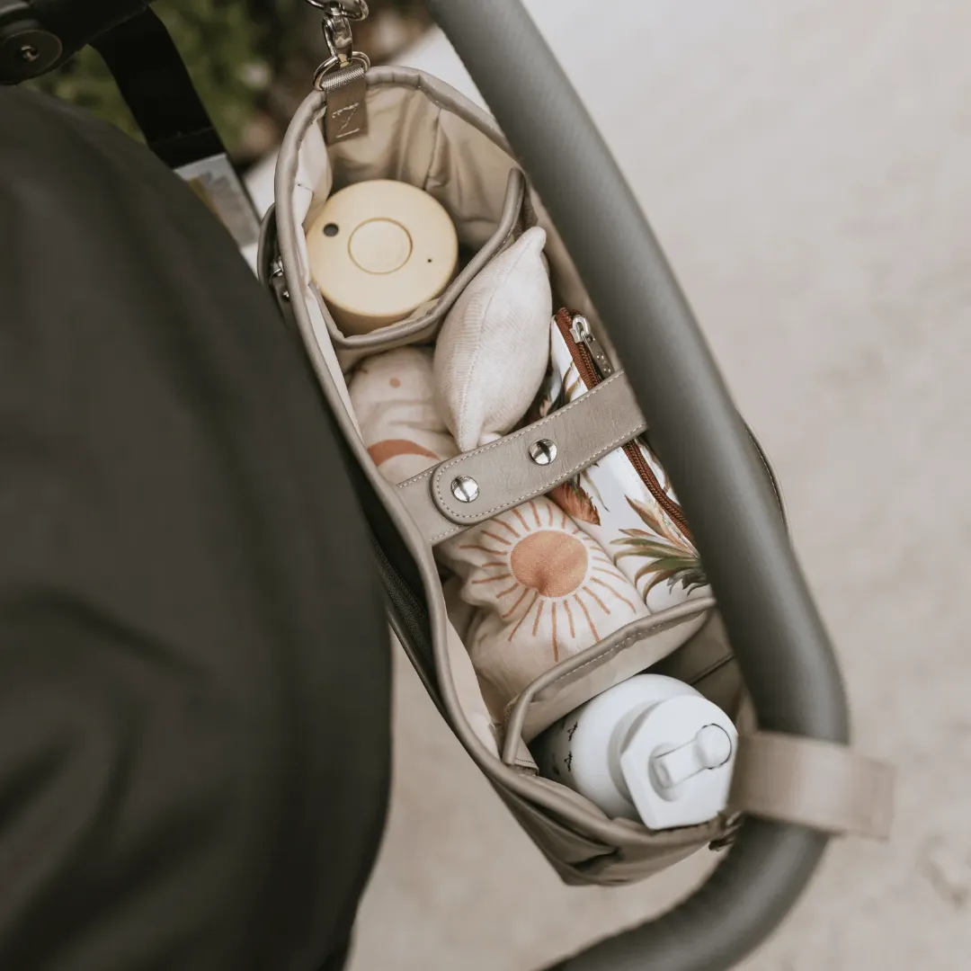 Pram Caddy Taupe